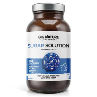 Big Nature Sugar Solution, 90 capsules