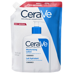 CeraVe, émulsion hydratante, peau sèche et très sèche, réserve, 473 ml