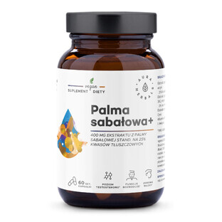 Aura Herbals Sabal Palm 400 mg, 60 gélules