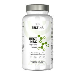 BestLab BestNAC, 60 capsules