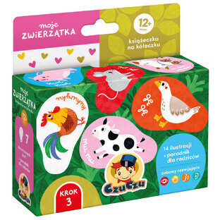 CzuCzu My Animals, Ringbuch für Kinder, ab 12 Monaten