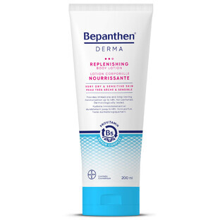 Bepanthen Derma Replenishing, loțiune de corp profund hrănitoare, 200 ml