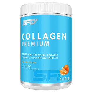 SFD Collagen Premium, orange flavor, 400 g