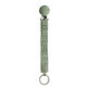Bibs Pacifier Clip Ribbon, pacifier pendant, ribbon, Sage, 1 piece