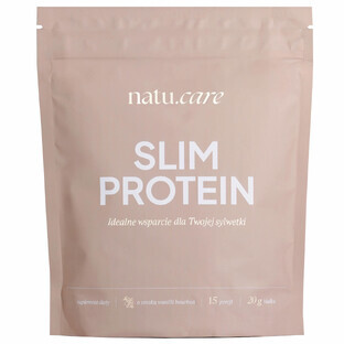 Natu Care Slim Protein, vanilla bourbon flavor, 375 g