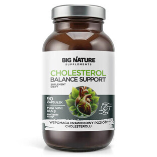 Big Nature Supporto dell'equilibrio del colesterolo, 90 capsule