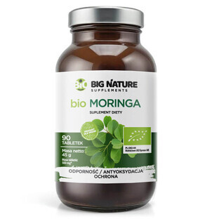 Big Nature Bio Moringa, 90 tablets