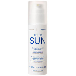 Korres Yoghurt, cooling after-sun gel, 150 ml