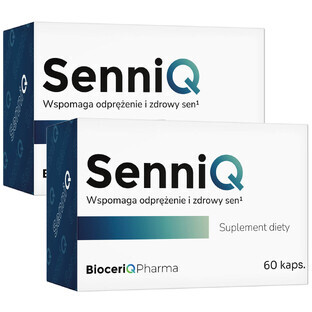 Set BioceriQ SenniQ, 2 x 60 capsule