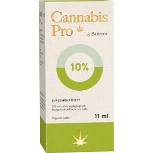 Boiron Cannabis Pro 10%, huile de chanvre, 11 ml
