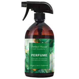 Perfect House Perfume, interior perfume, ginger, lime & cedarwood, 500 ml