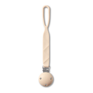 Suport din silicon pentru suzeta, Bej, 1 bucata, BabyOno