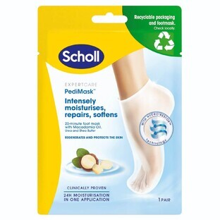 Mascarilla Tratamiento Intensivo Pies, 1 par, Scholl