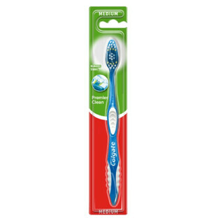 Toothbrush Premier Clean, Medium, various colors, Colgate