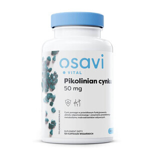 Osavi Vital Picolinate de Zinc 50 mg, 120 gélules végétales