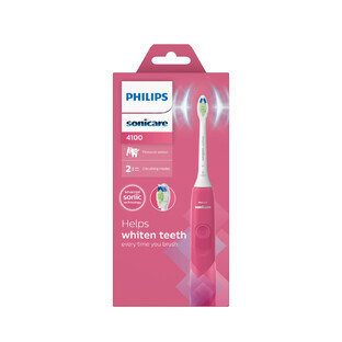 Philips Sonicare 4100 Serie elektrische Zahnbürste, Rosa, HX3689/41, Philips