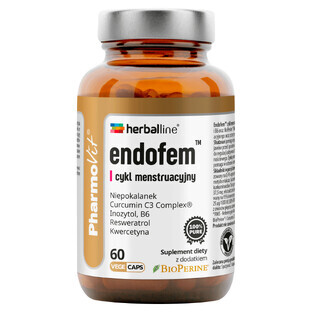 Pharmovit Herballine Endofem, ciclo menstrual, 60 cápsulas