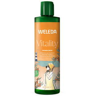 Weleda Vitality, loțiune de duș cremoasă cu cătină de mare, 400 ml
