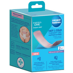 Canpol Babies, packs de gel post-partum, 2 pièces