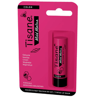 Tisane Color, lip color balm, Honey Raspberry, 5.1 g