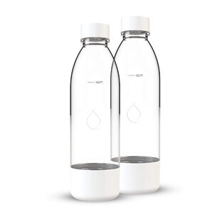 Dafi PushAir, Karbonisatorflasche, weiß, 0,7 l, 2 Stück
