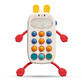 BabyOno, sensory toy, rabbit, from 18 months, 1 piece