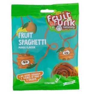 Spaghetti al mango, 100 g, Fruitfunk