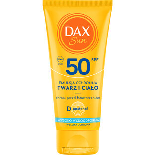 DAX Sun, emulsione protettiva, viso e corpo, SPF 50, 50 ml