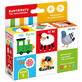 CzuCzu Contrastes en un hilo, libro infantil, 6-9 meses