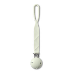 Suport din silicon pentru suzeta, Verde, Babyono