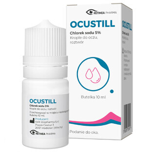 Ocustill, eye drops, solution, 10 ml