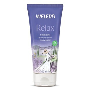 Weleda Aroma Shower Relax, loțiune de duș, cremă, 200 ml