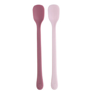 Acacia, set de cuillères plates, rose, 2 pièces