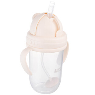 Canpol Bebés, vaso gotero con tubo y pesa, crema, 56/623, a partir de 6 meses, 270 ml