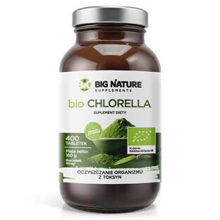 Big Nature Bio Chlorella, 400 tablets