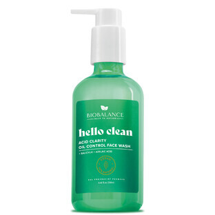 Hello Clean reinigingsgel met salicylzuur en azelaïnezuur, 250 ml, Bio Balance
