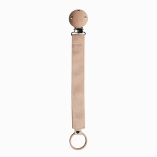 Bibs Pacifier Clip Ribbon, pandantiv suzetă, panglică, Blush, 1 buc