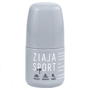 Ziaja Sport Up, antitranspirant et sérum 2en1, 60 ml