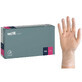 EasyCare Vinyl PF, guantes de vinilo, no estériles, sin polvo, transparentes, talla S, 100 unidades