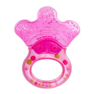 Canpol, water teether with rattle, Paw Paw, from 3 months, 1 piece