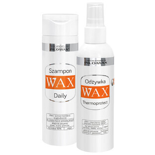 Ceară Pilomax set, zilnic, șampon pentru păr ușor, 200 ml + balsam de protecție termică pentru păr ușor, 200 ml