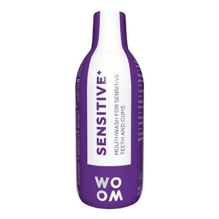 Woom Sensitive+, bain de bouche contre la sensibilité dentaire, 500 ml