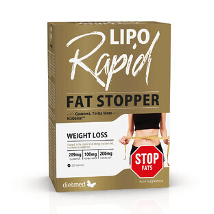 Lipo Rapid Fat Stopper, 30 compresse, Dietmed