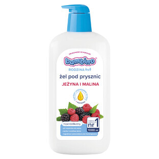 Bambino Family, Duschgel, Brombeere und Himbeere, 1l