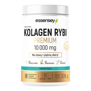 Essensey Premium Colagen de pește 10000 mg, neutru, 306 g