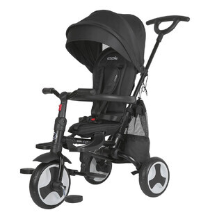 Tricycle enfant ultra-pliable Spectra Plus, 10 mois+, Jet Black, Coccolle