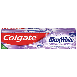 Dentifricio Colgate Max White Sparkle Diamonds, 75 ml