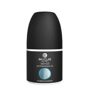 BasicLab Masculis, antiperspirant 72h, protection and comfort, 60 ml