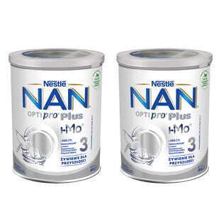 Nestle NAN Optipro Plus 3 HMO set, modified milk for children over 1 year, 2 x 800 g