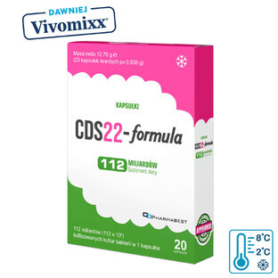 CDS22-formula Capsule 112 miliardi (ex Vivomixx Capsule), 20 capsule rigide